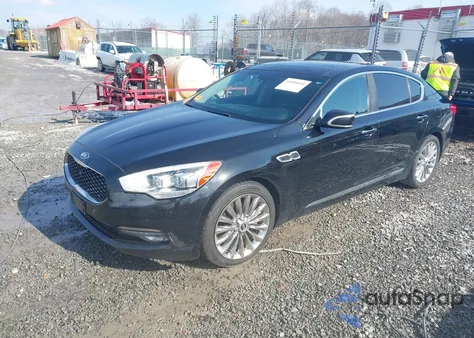 2015 Kia K900 Luxury from USA, damaged, VIN KNALW4D49F6019312